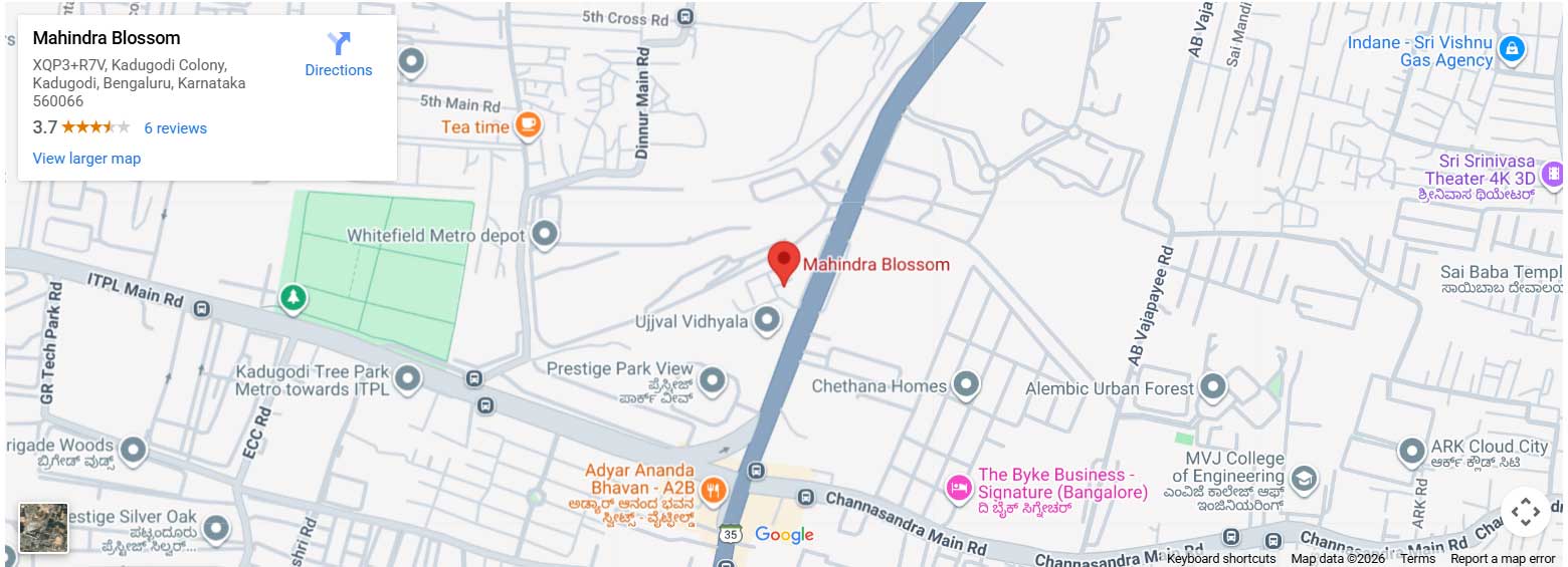 mahindra lifespaces whitefield price